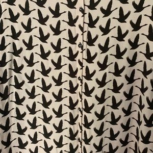 H&M blush long sleeved shirt.